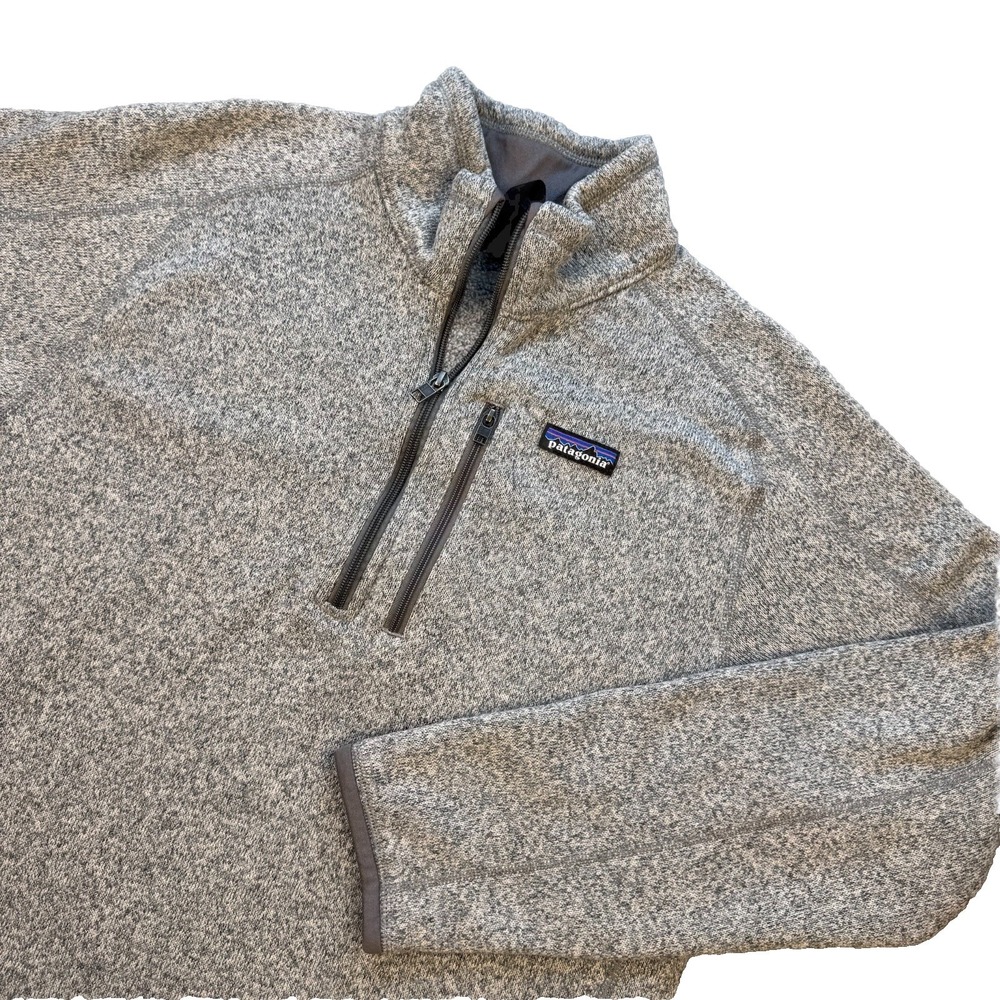 Patagonia Mens Better Sweater Full Zip Size L Stonewash Outdoor Camping Hiking - Picture 2 of 11